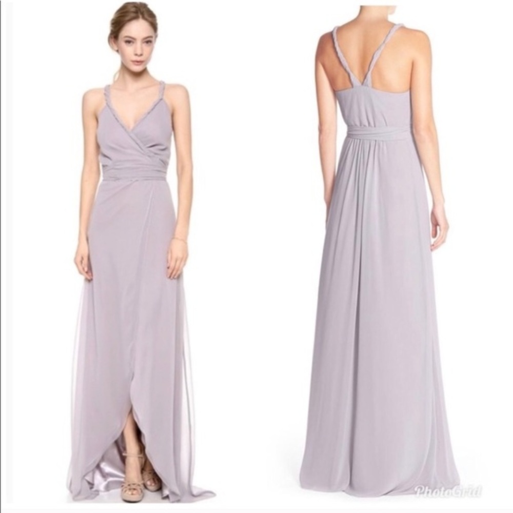 Joanna Augus Parker Wrap Dress in Silver Bells